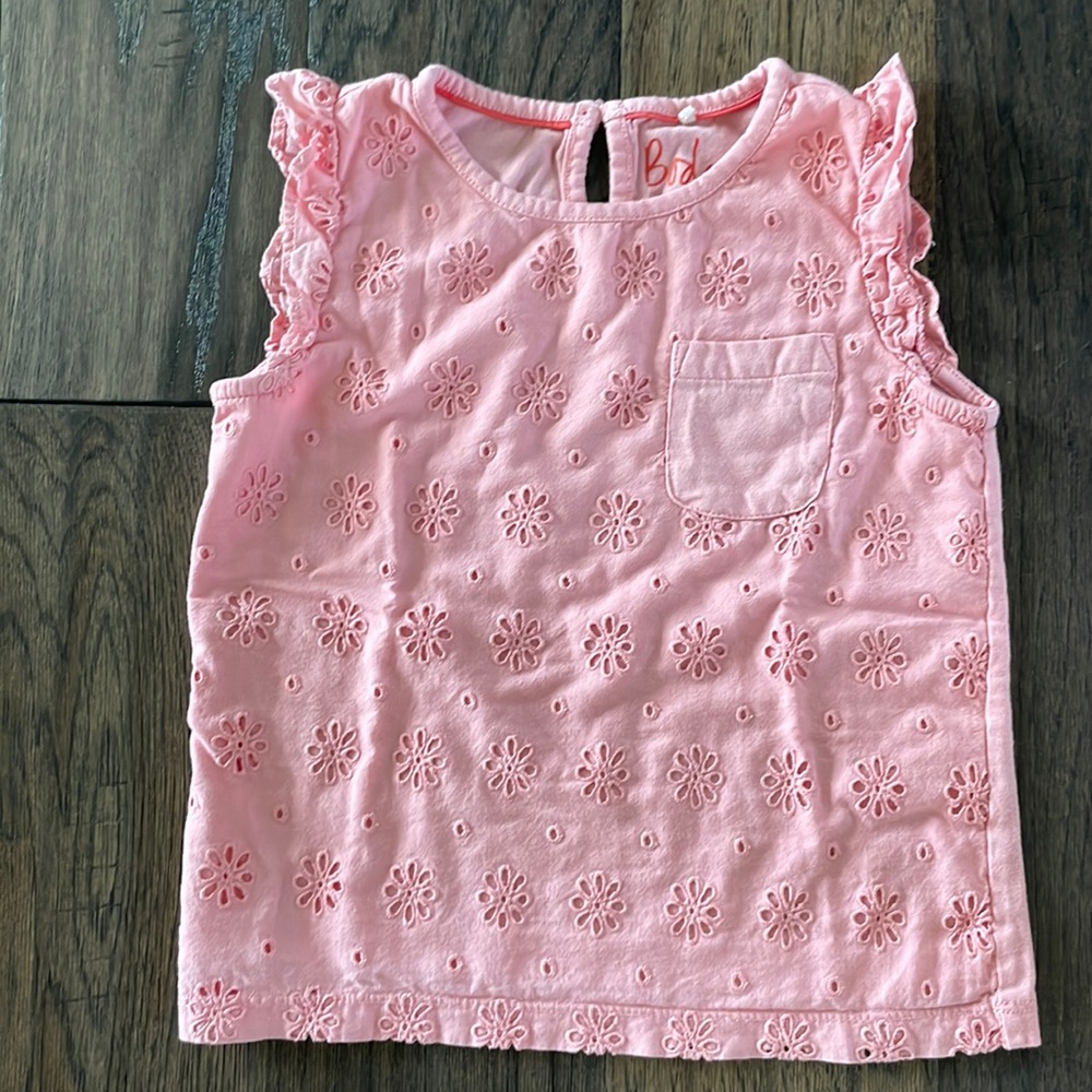 Mini Boden Eyelet Tank - Size 3-4 years 104cm